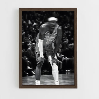ap-shai gilgeous-alexander-4 cadre Bois foncé