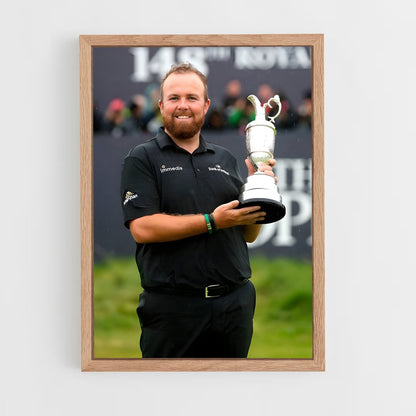ap-shane lowry-1 cadre Bois clair