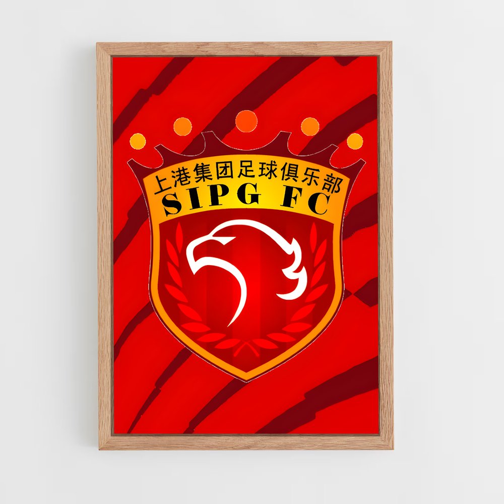 ap-shanghai sipg fc-1 cadre Bois clair