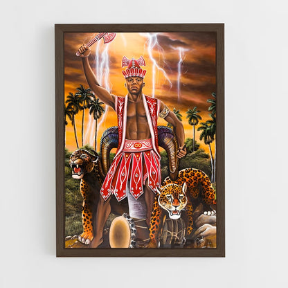 ap-shango-3 cadre Bois foncé