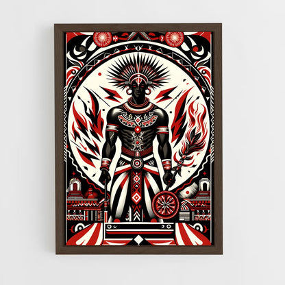 ap-shango-5 cadre Bois foncé