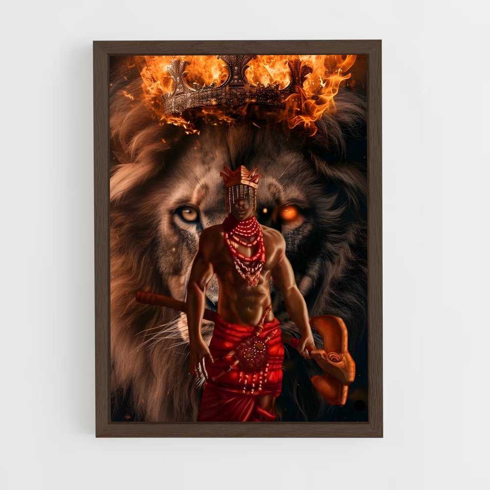ap-shango-8 cadre Bois foncé
