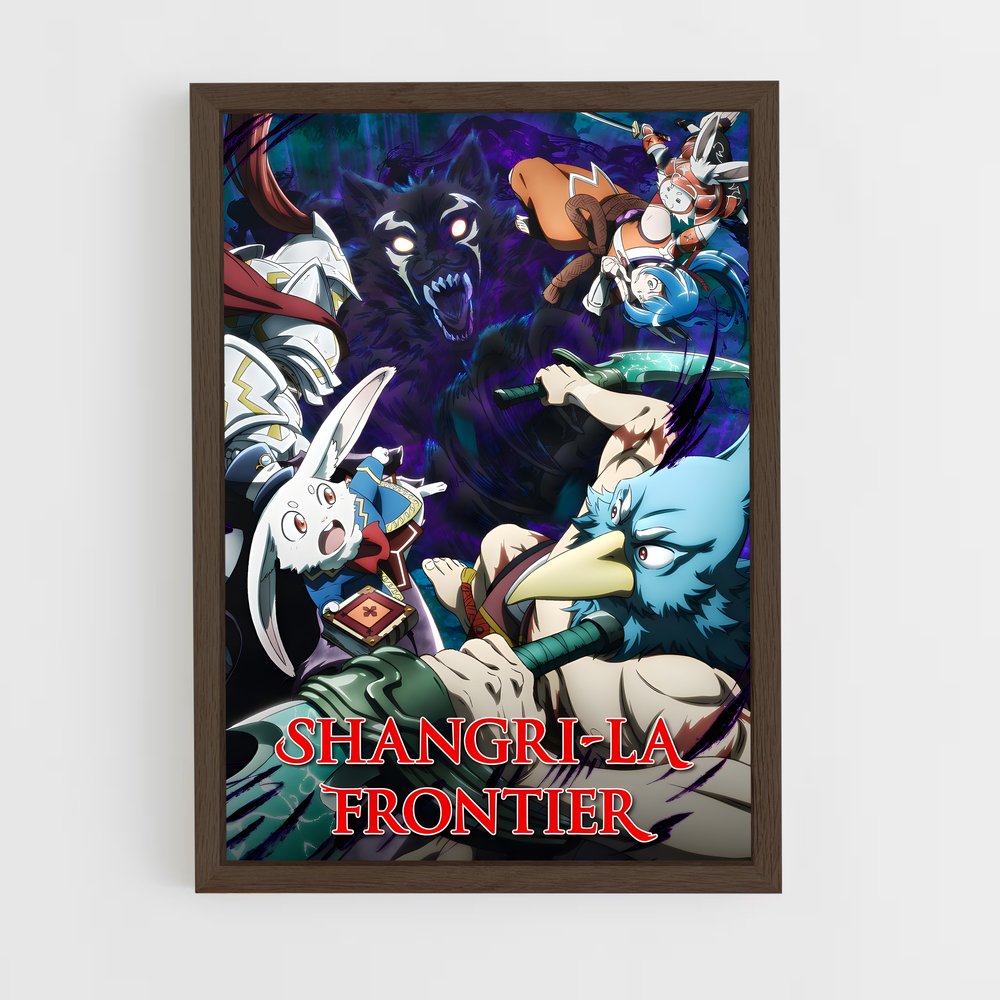ap-shangri la frontier-7 cadre Bois foncé