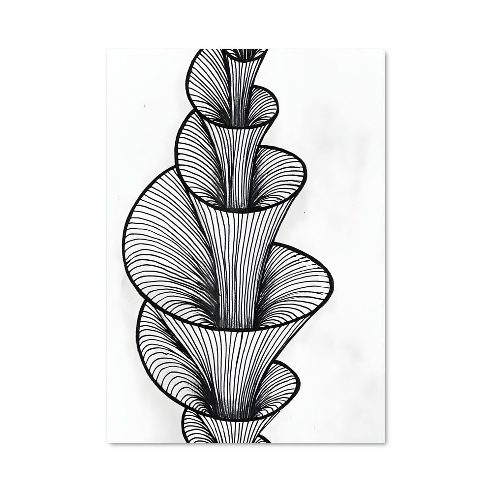 Poster Spirale Enchantée