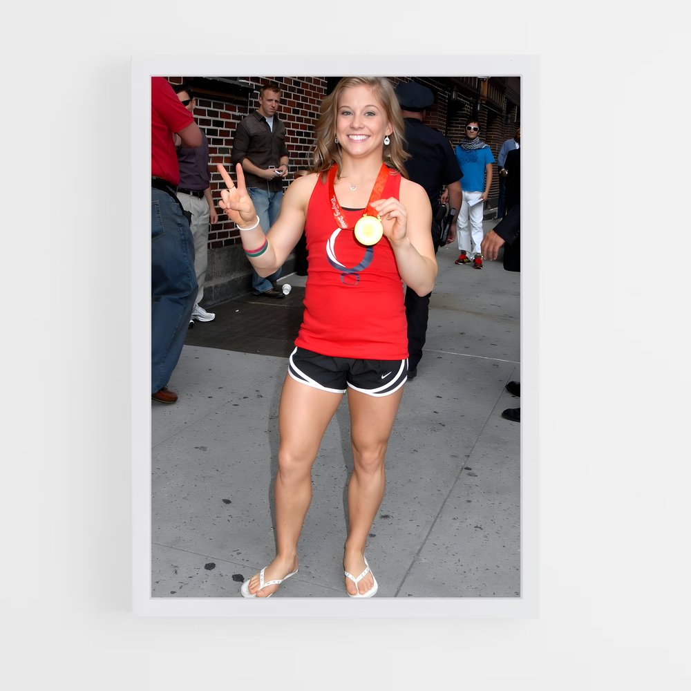 ap-shawn johnson-4 cadre Blanc