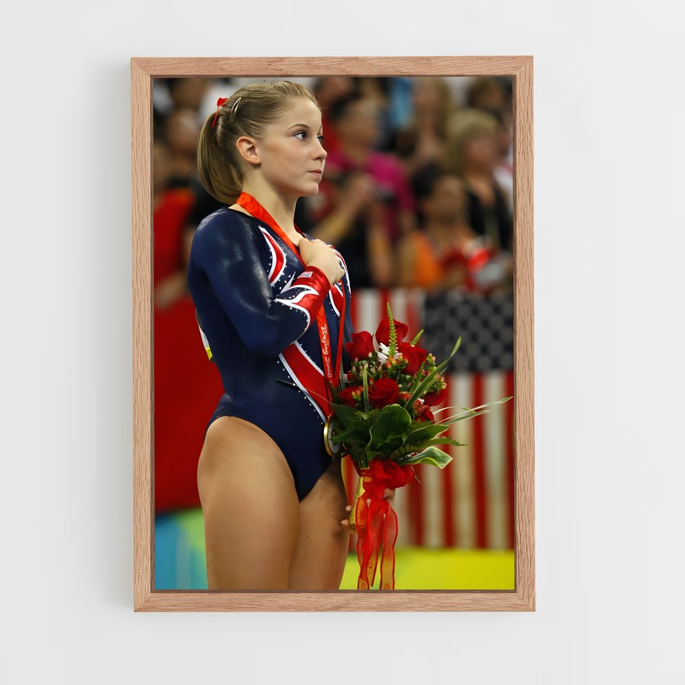 ap-shawn johnson-5 cadre Bois clair