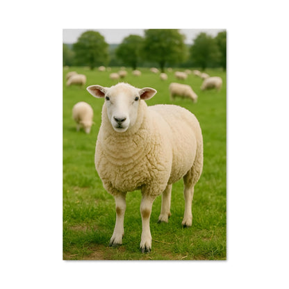 Poster Mouton Épicurien