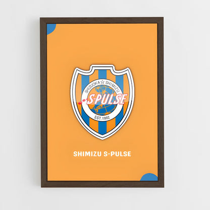 ap-shimizu s-pulse-1 cadre Bois foncé