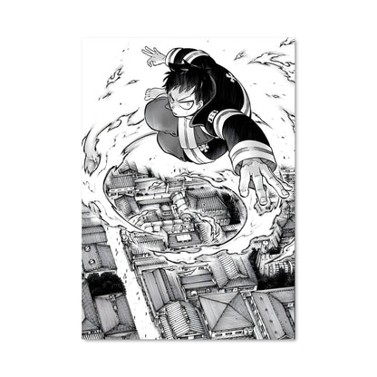 Poster Flame of the Hero