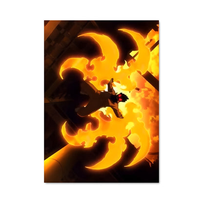 Poster Flamme Infernale