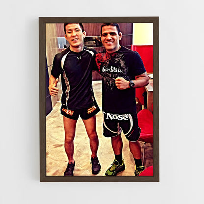 ap-shinya aoki-1 cadre Bois foncé