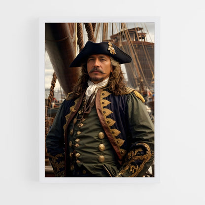 ap-ship captain-4 cadre Blanc