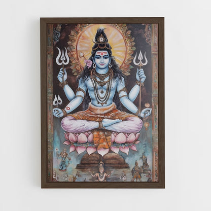 ap-shiva-5 cadre Bois foncé