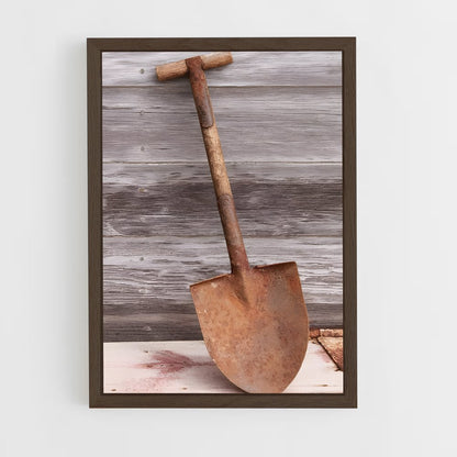 ap-shovel-1 cadre Bois foncé