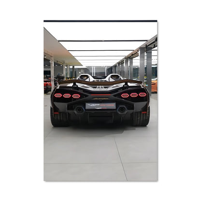 Poster McLaren Noir