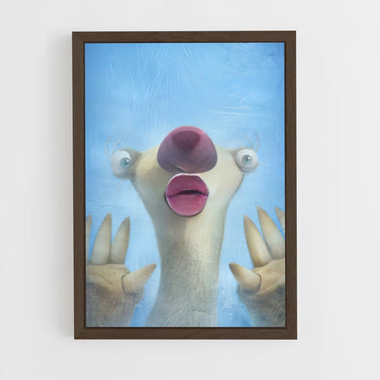 ap-sid ice age-2 cadre Bois foncé
