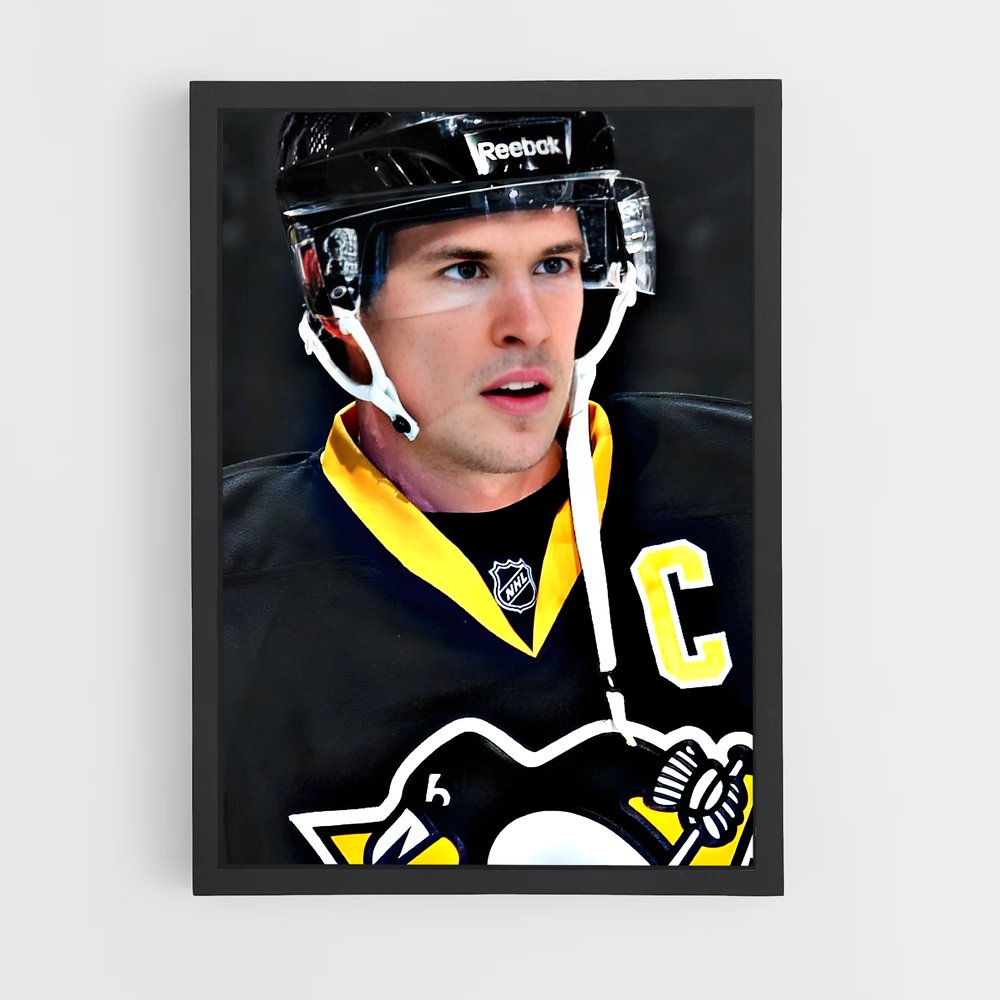 ap-sidney crosby-1 cadre Noir