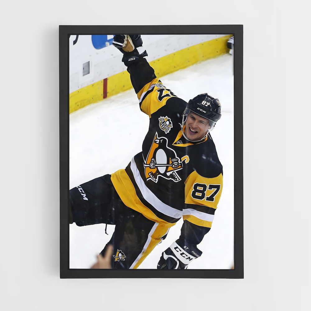 ap-sidney crosby-3 cadre Noir