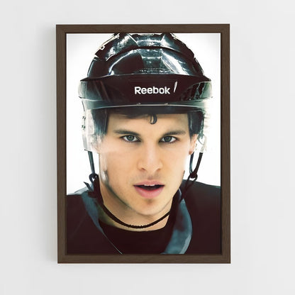 ap-sidney crosby-4 cadre Bois foncé