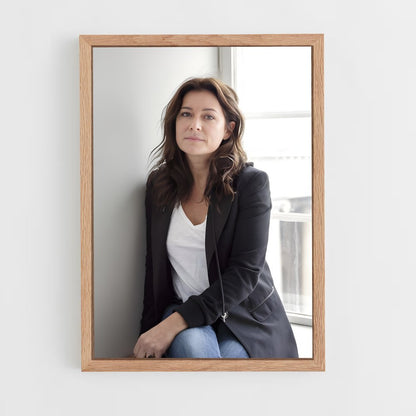 ap-sidse babett knudsen-17 cadre Bois clair