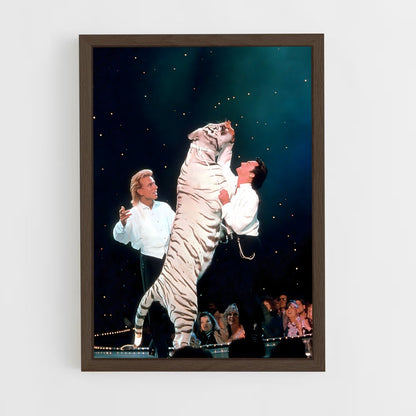 ap-siegfried and roy-3 cadre Bois foncé