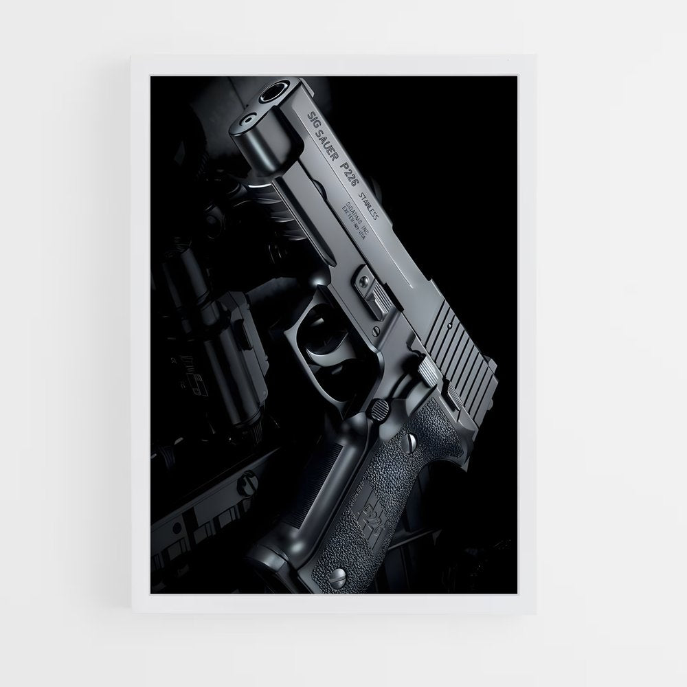 ap-sig sauer p226-1 cadre Blanc