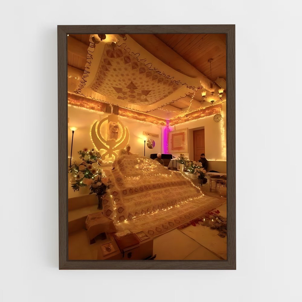 ap-sikhism-1 cadre Bois foncé