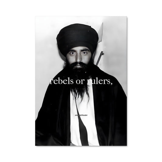 Poster Sage Éclairé