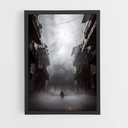 ap-silent hill-10 cadre Noir