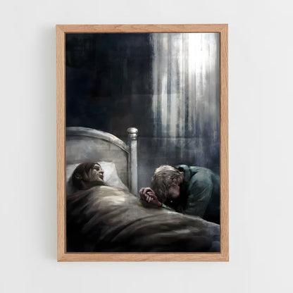 ap-silent hill-13 cadre Bois clair