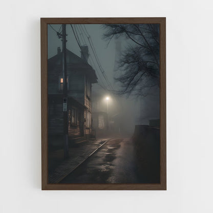 ap-silent hill-8 cadre Bois foncé