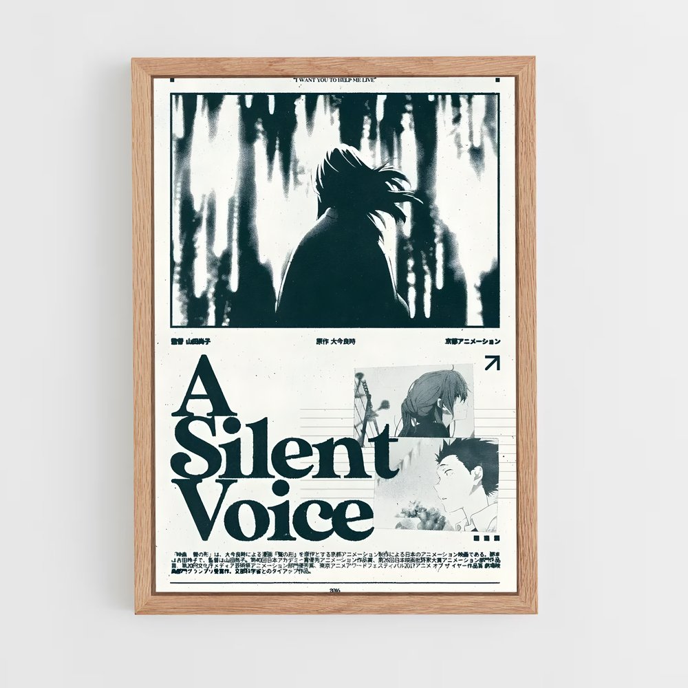 ap-silent voice-1 cadre Bois clair