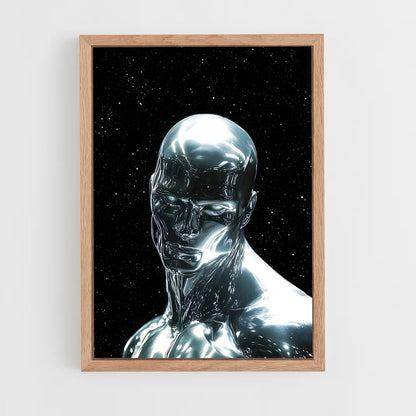 ap-silver surfer-1 cadre Bois clair