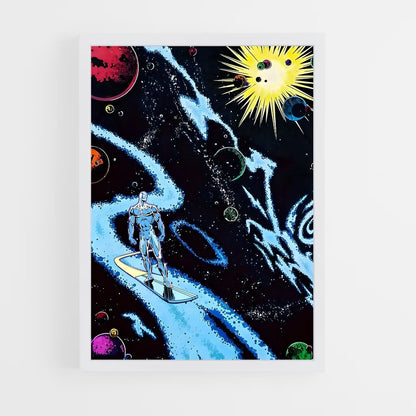 ap-silver surfer-17 cadre Blanc