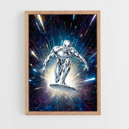 ap-silver surfer-20 cadre Bois clair