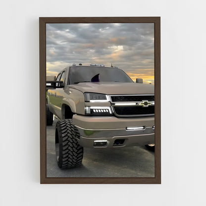 ap-silverado-1 cadre Bois foncé