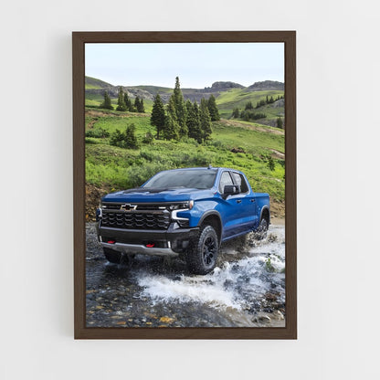 ap-silverado zr2-1 cadre Bois foncé