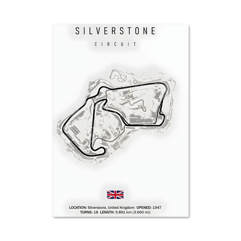 Poster Silverstone Speed