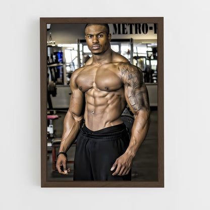 ap-simeon panda-1 cadre Bois foncé