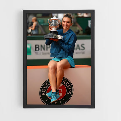 ap-simona halep-2 cadre Noir