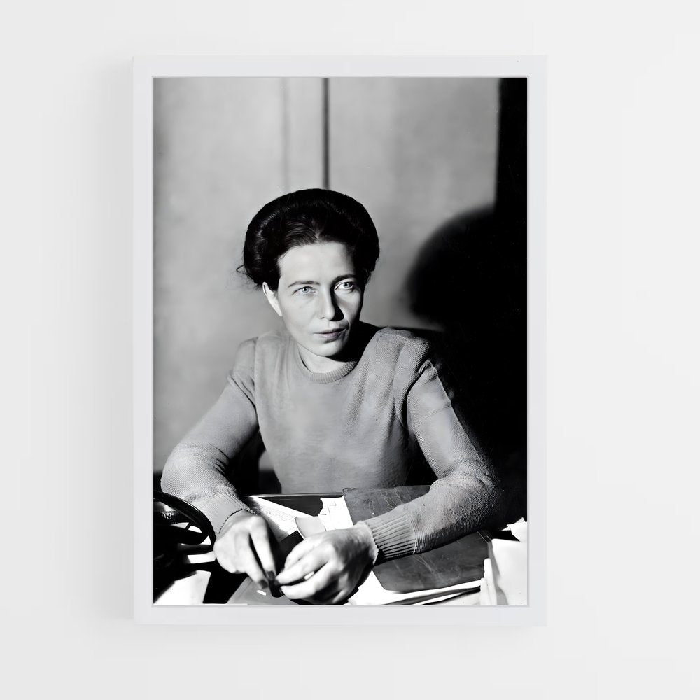 ap-simone de beauvoir-1 cadre Blanc