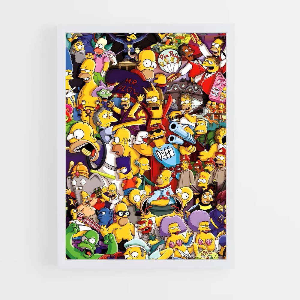 ap-simpsons-6 cadre Blanc