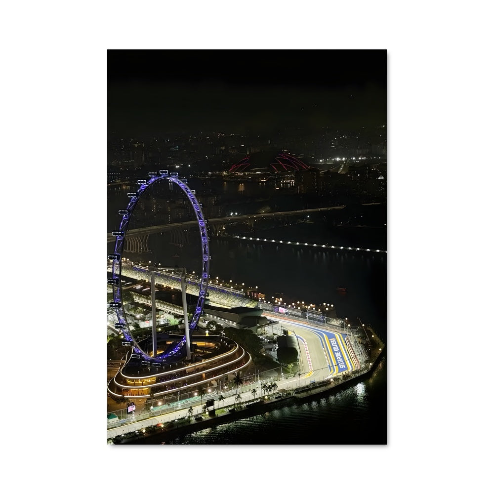 Poster Night in Singapore