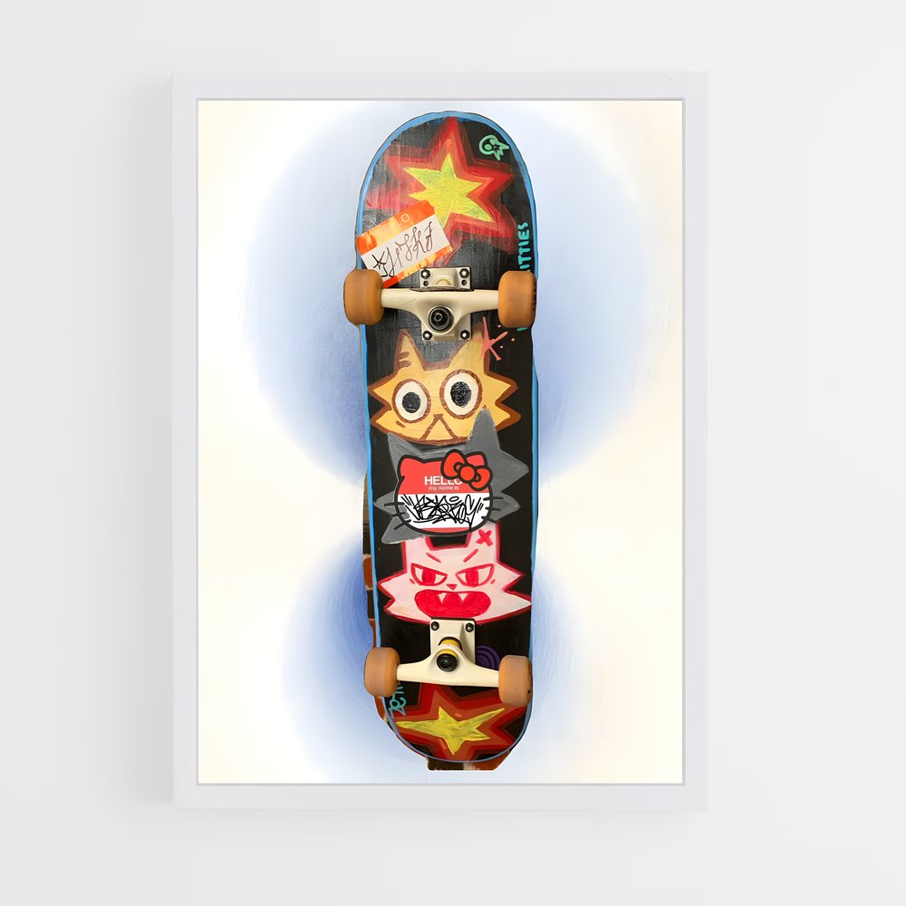 ap-skateboard-3 cadre Blanc