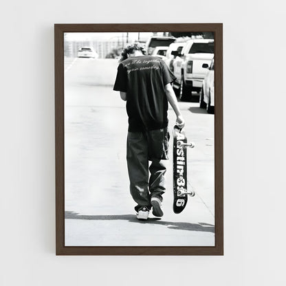 ap-skateboard fashion-1 cadre Bois foncé