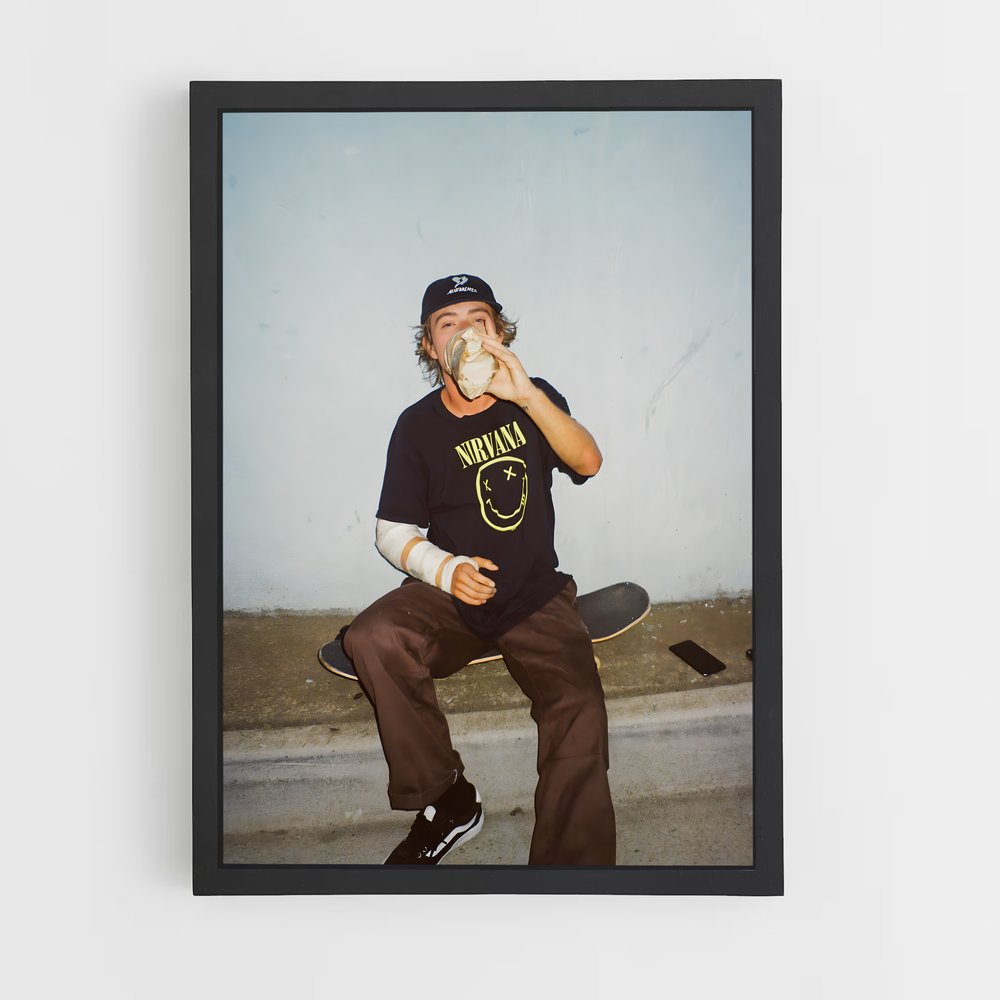 ap-skateboard fashion-7 cadre Noir
