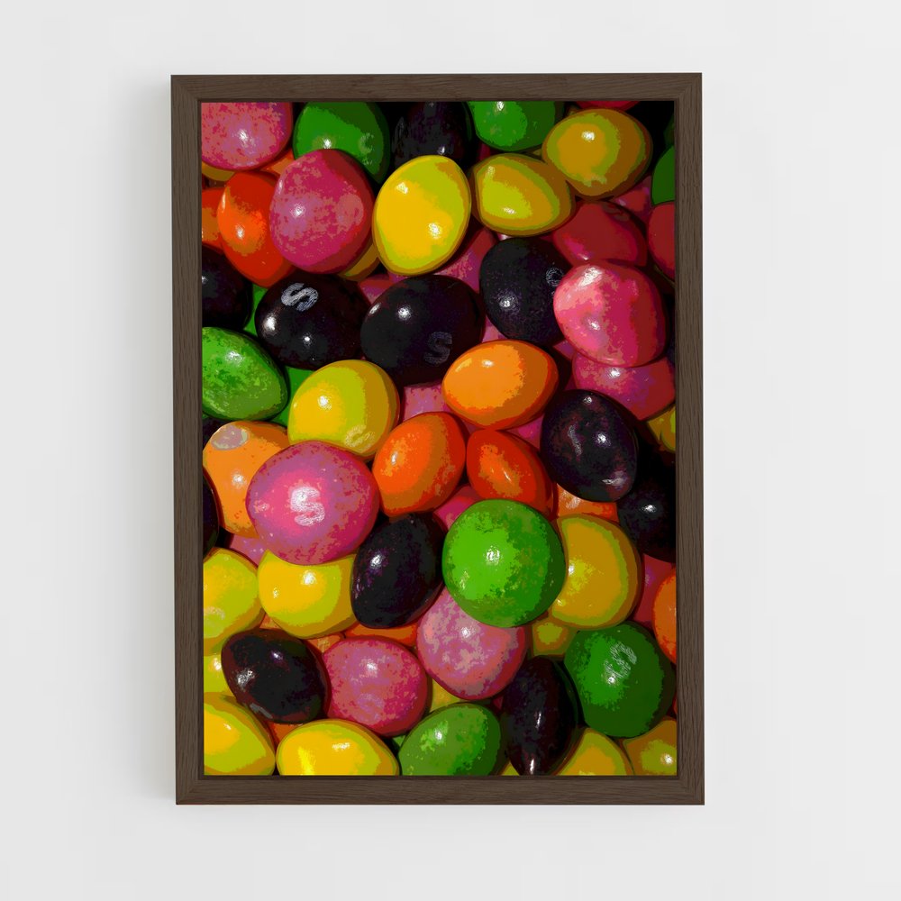 ap-skittles-3 cadre Bois foncé
