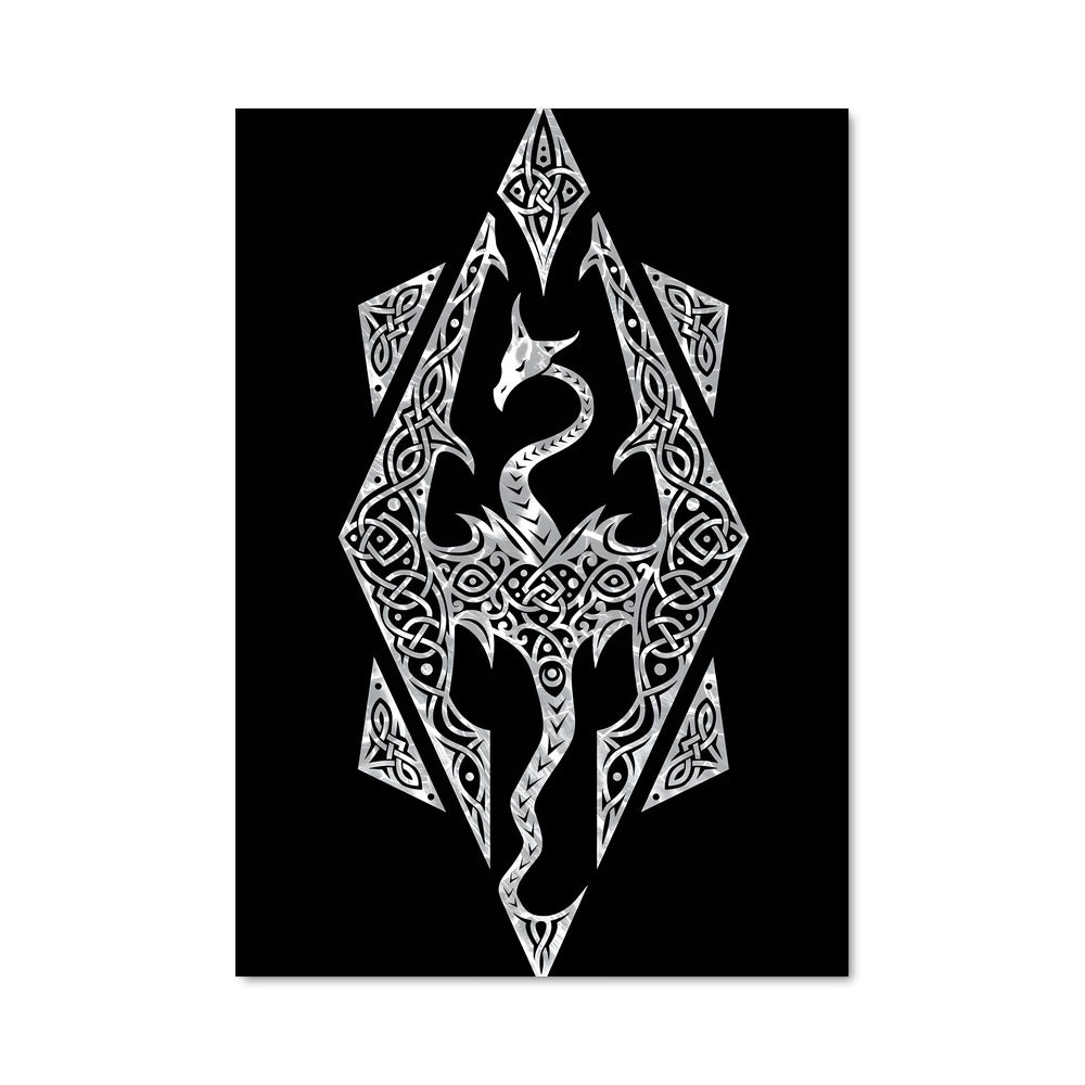 Poster Tatouage Nordique