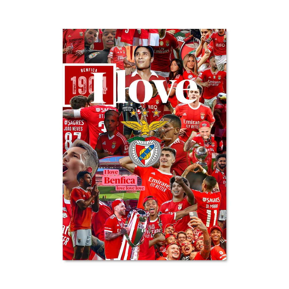 Poster Liverpool en Flamme