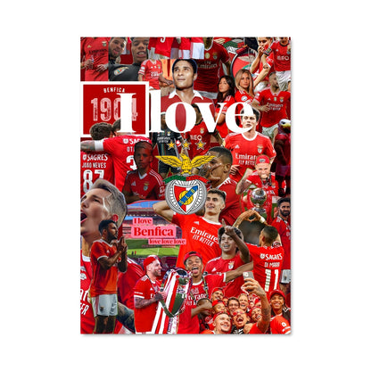 Poster Liverpool en Flamme